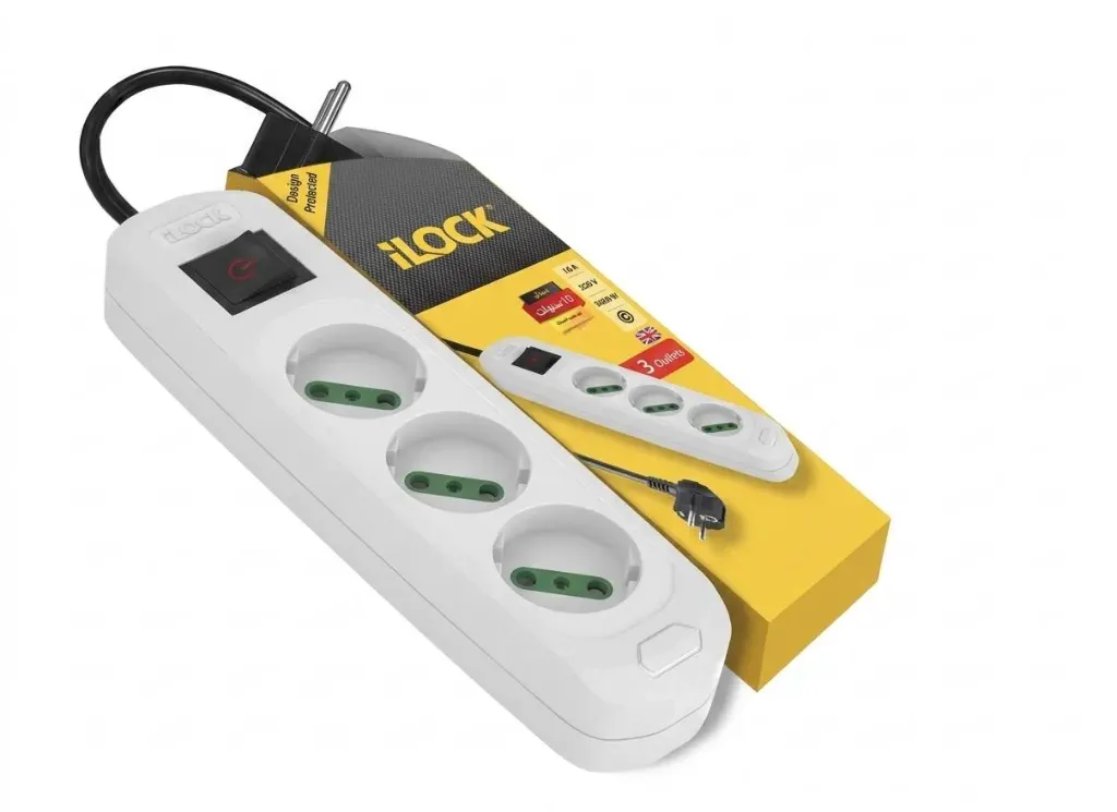 مشترك ثنائي 1.5 متر 3 عينI LOCK