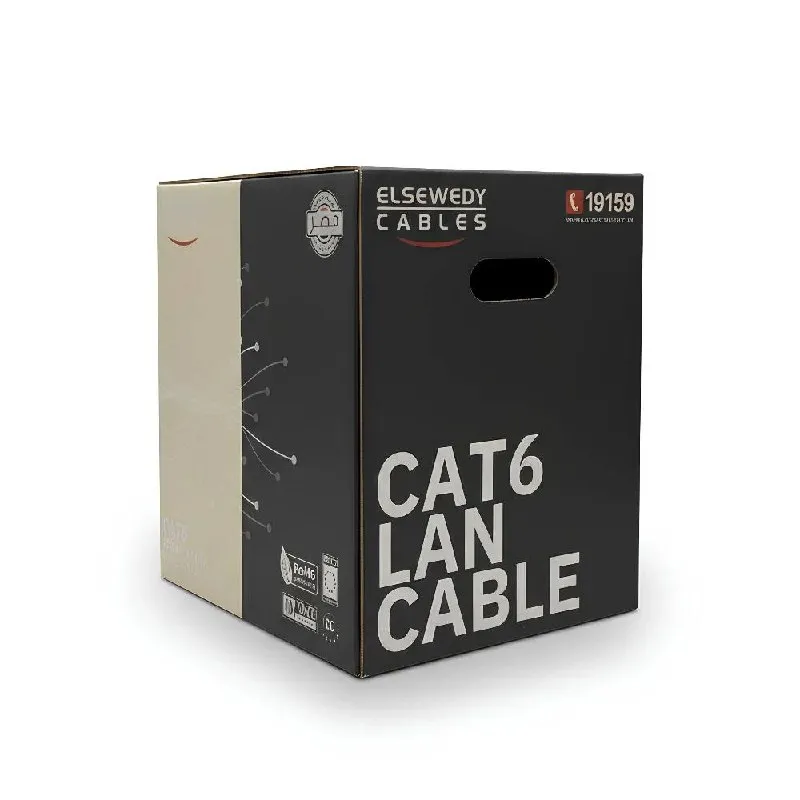 لفة سلك نت (CAT6)السويدي(305متر)