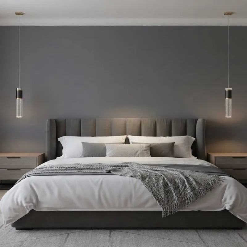 معلقة ليد كريستال – 3 ألوان إضاءة-WHGD 30CM/B-PL8006